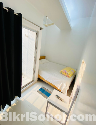 Fully Furnished Services 1BHK for Rent in Bashundhara R/A